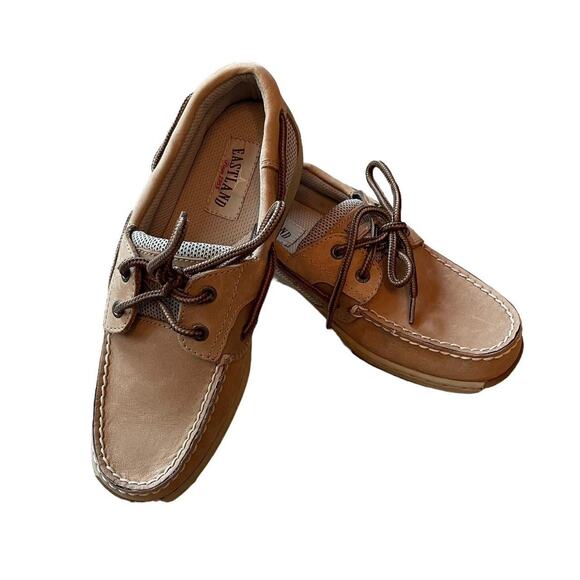 NEW Eastland Boat Shoe Womens 6.5 Preppy Academia Classic Smart Casual Fisherman - Picture 1 of 4